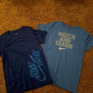 Boys like new T-shirt’s. Nike size L.